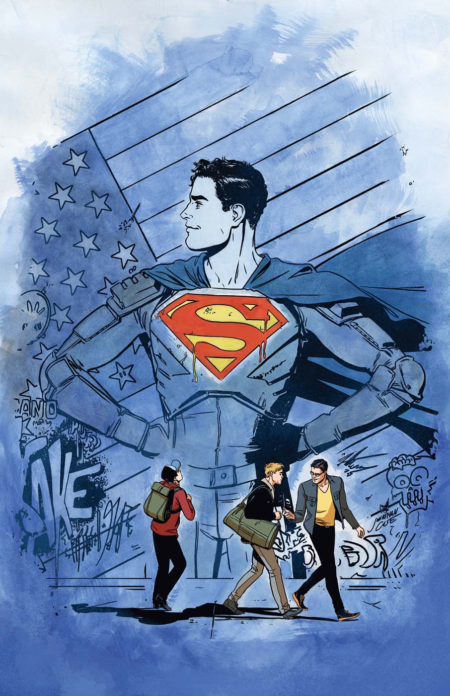 Superman: American Alien #6, copertina di Jonathan Case