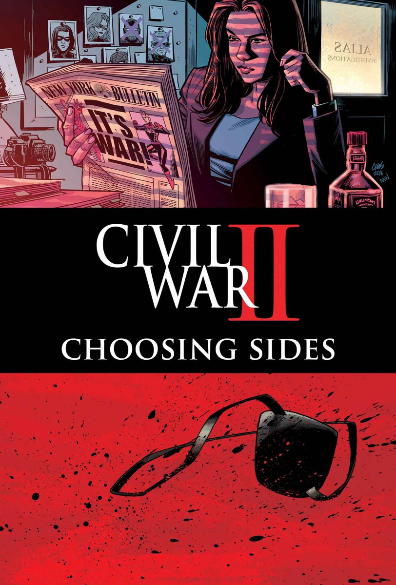 Civil War II: Choosing SIdes #6, copertina di Cameron Stewart e Declan Shalvey