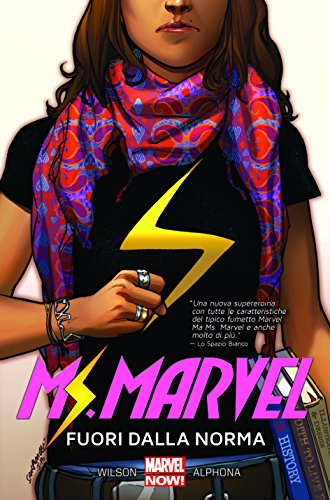 Ms. Marvel vol. 1: Fuori dalla Norma, copertina di Sara Pichelli