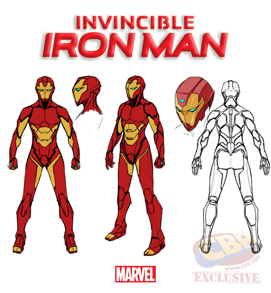 Invincible Iron Man Marvel NOW!