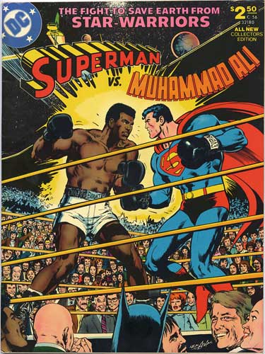 Superman vs. Muhammad Ali, copertina di Neil Adams