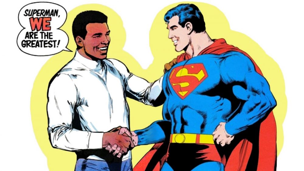 Superman vs. Muhammad Ali, vignetta di Neal Adams