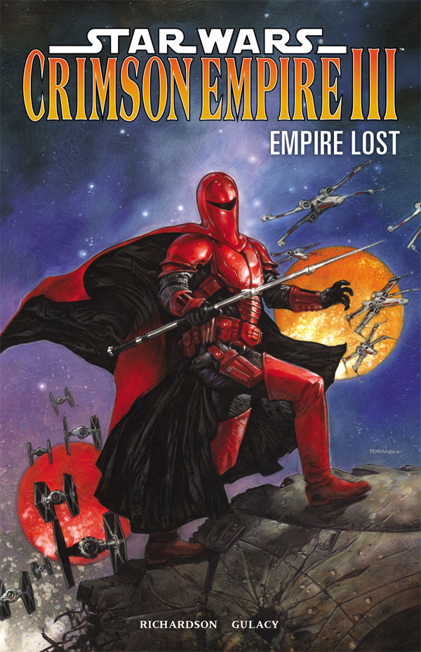 Star Wars: Crimson Empire III - Empire Lost, copertina di Dave Dorman