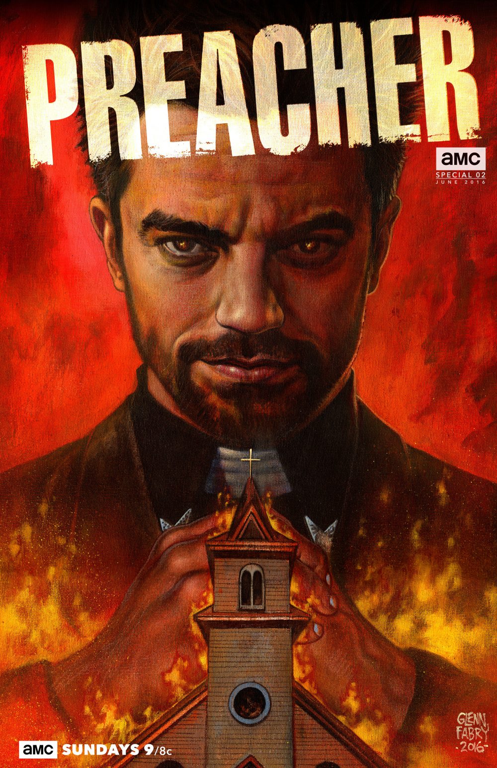 Preacher, locandina di Glenn Fabry