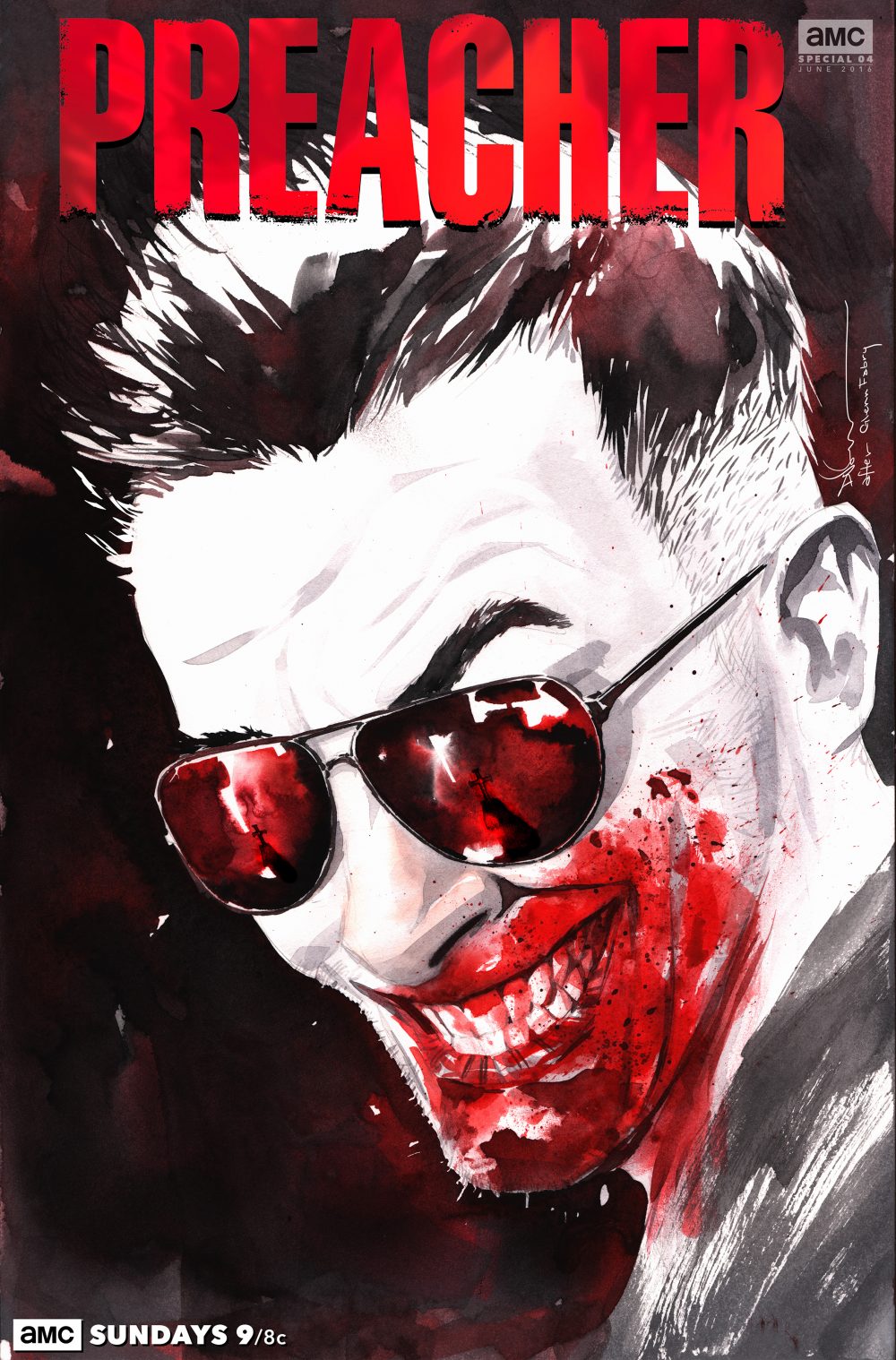 Preacher, locandina di Dustin Nguyen