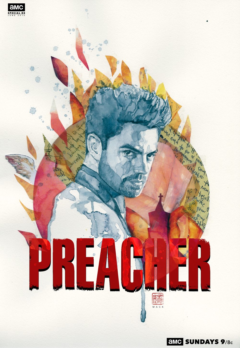 Preacher, locandina di David Mack