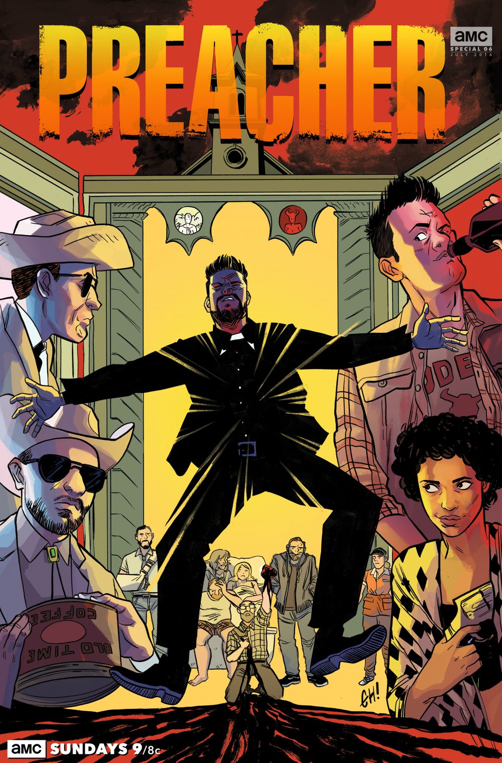 Preacher, locandina di Erica Henderson