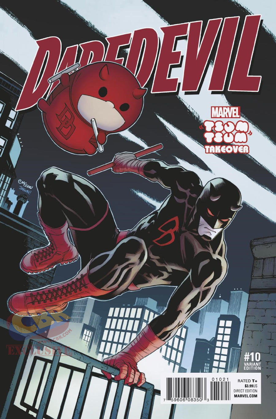 Daredevil #10, variant cover di Ed McGuinness