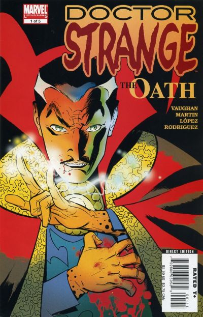 Doctor Strange: The Oath #1, copertina di Marcos Martin