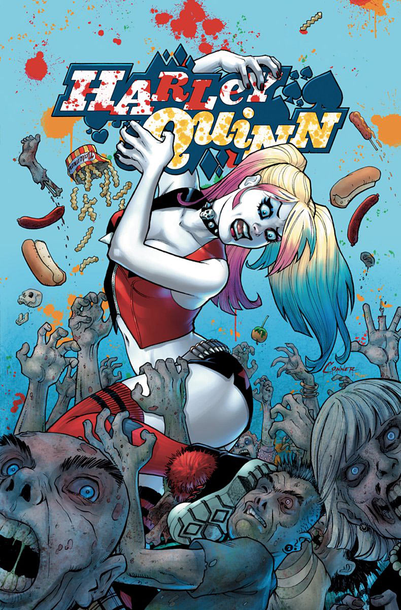 Harley Quinn #1, copertina variant di Amanda Conner