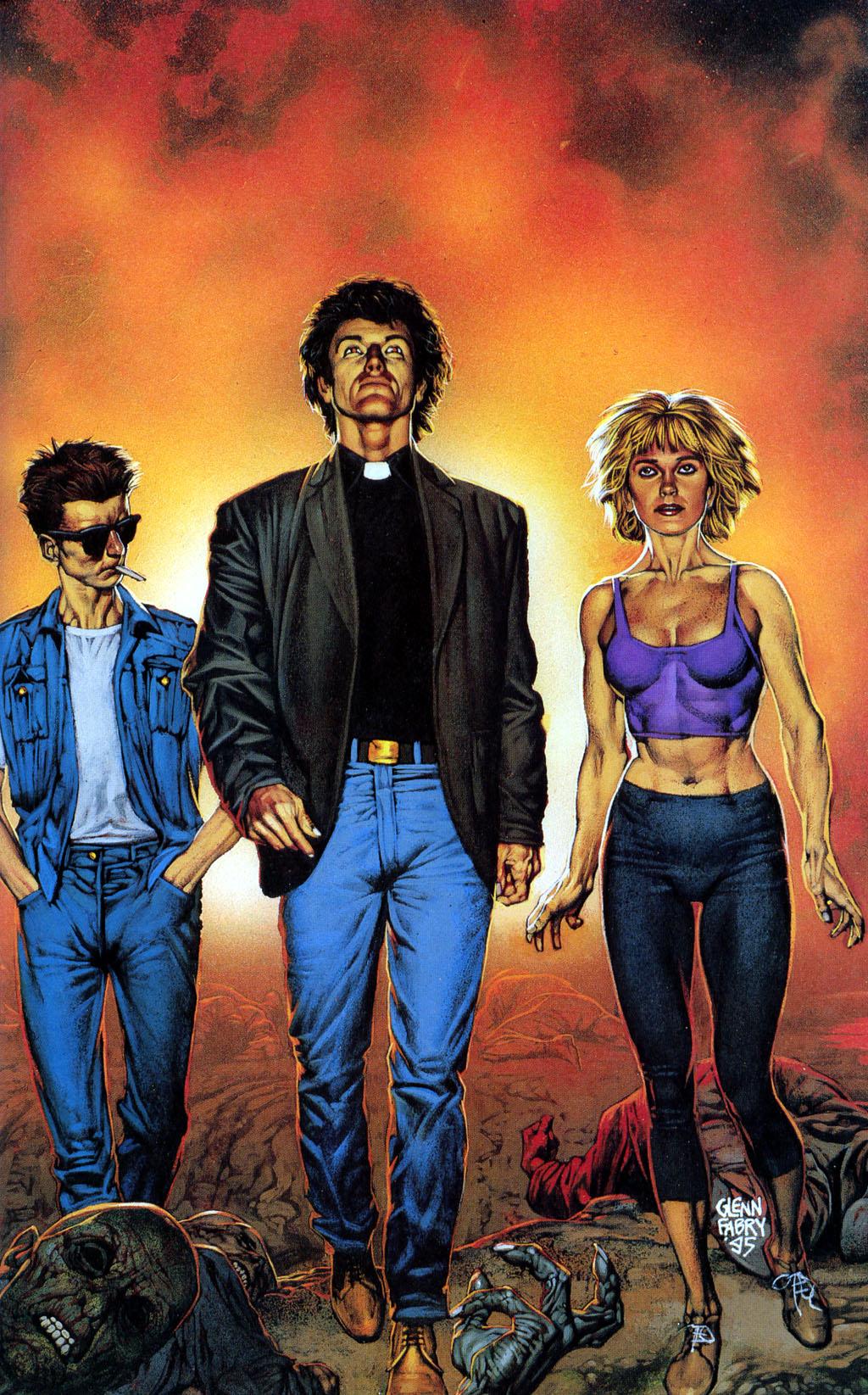 Preacher: Texas o Morte, copertina di Glenn Fabry