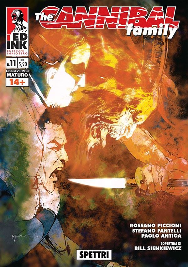 The Cannibal Family, copertina di Bill Sienkiewicz