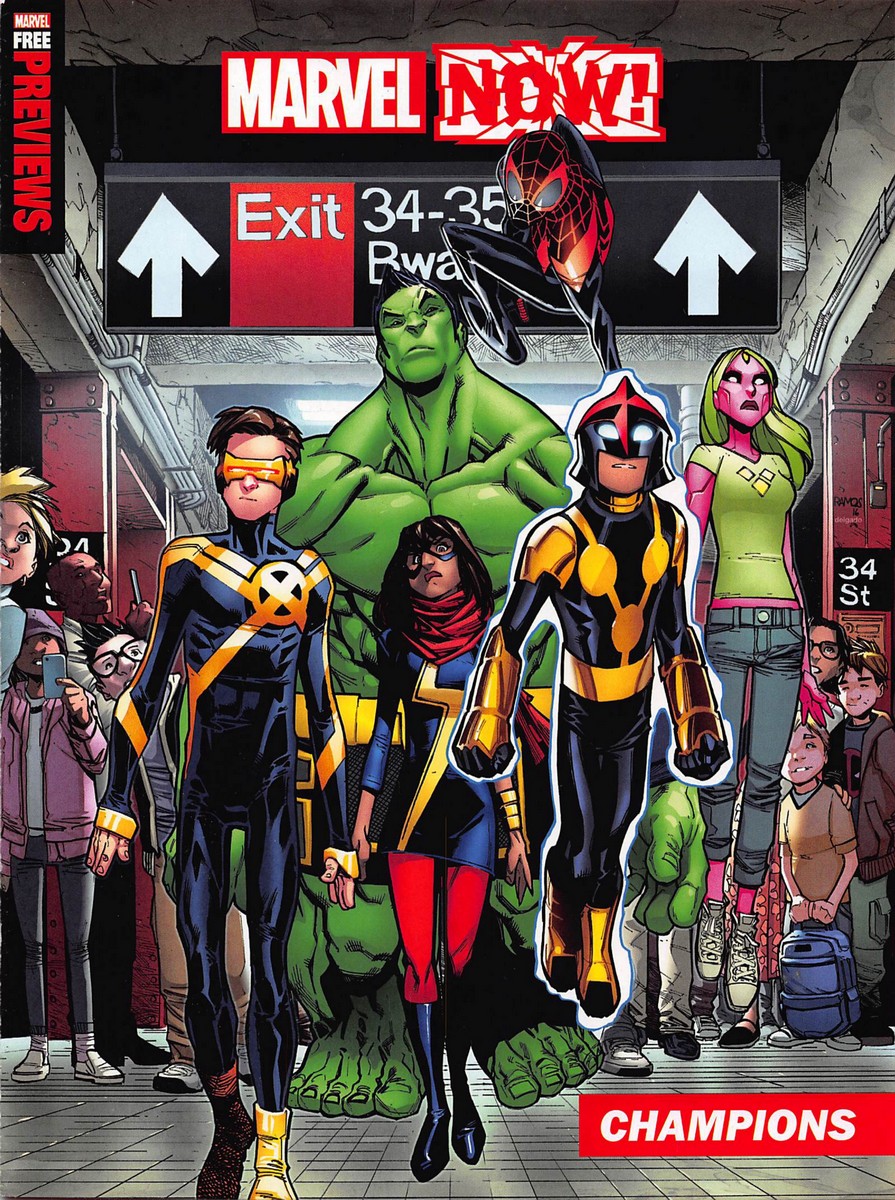 Marvel NOW! Preview Magazine, copertina di Humberto Ramos