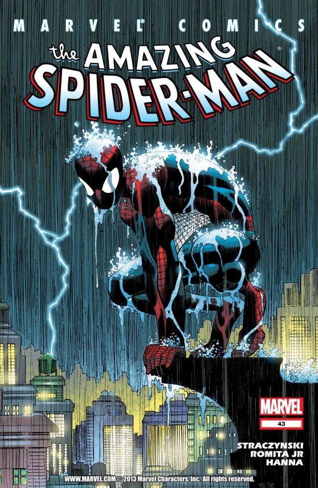 Amazing Spider-Man (vol.2) #43, copertina di John Romita Jr.