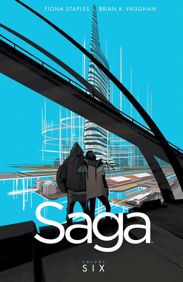 Saga vol. 6, copertina di Fiona Staples