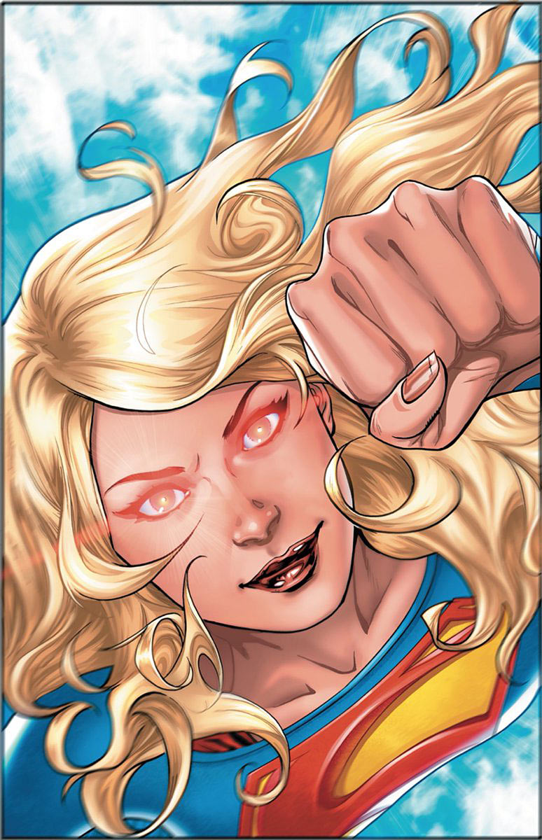 Supergirl: Rebirth #1, copertina di Emanuela Lupacchino