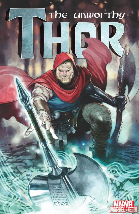 The Unworthy Thor #1, copertina di Olivier Coipel