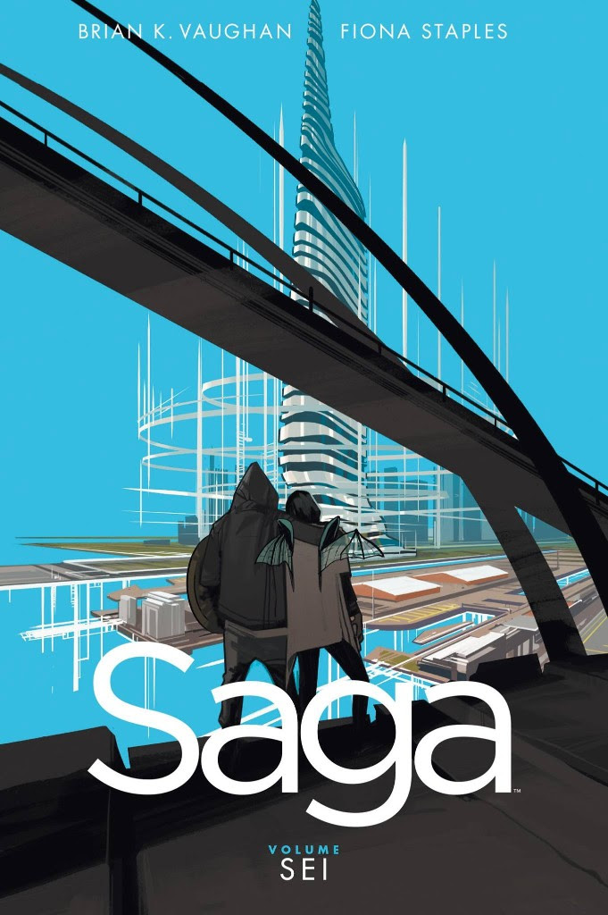 Saga vol. 6, copertina di Fiona Staples