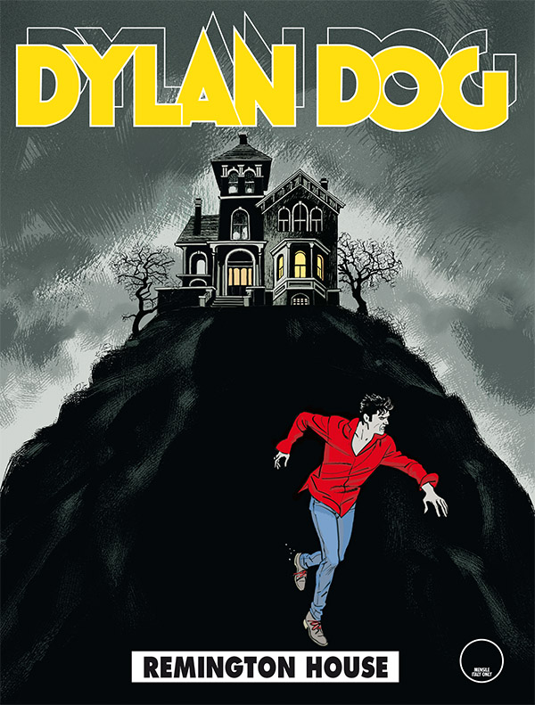 Dylan Dog 360: Remington House, copertina di Angelo Stano