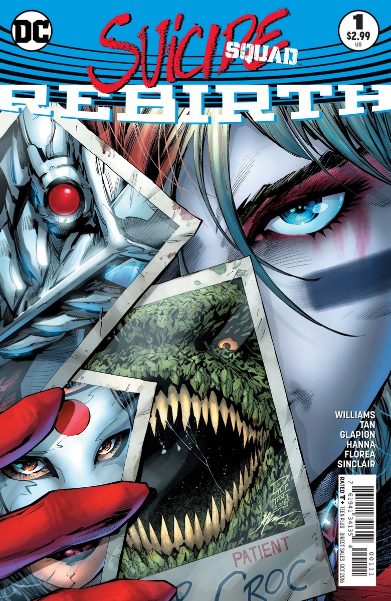 Suicide Squad: Rebirth #1, copertina di Jim Lee