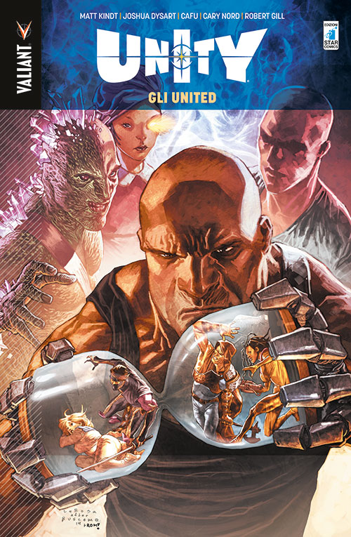 Unity vol. 4: Gli United, copertina di Lewis LaRosa