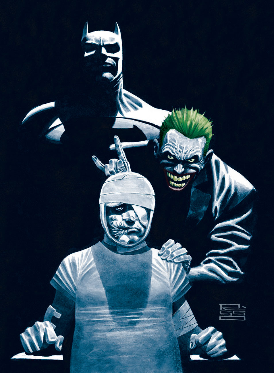 Dark Night: A True Batman Story, copertina di Eduardo Risso