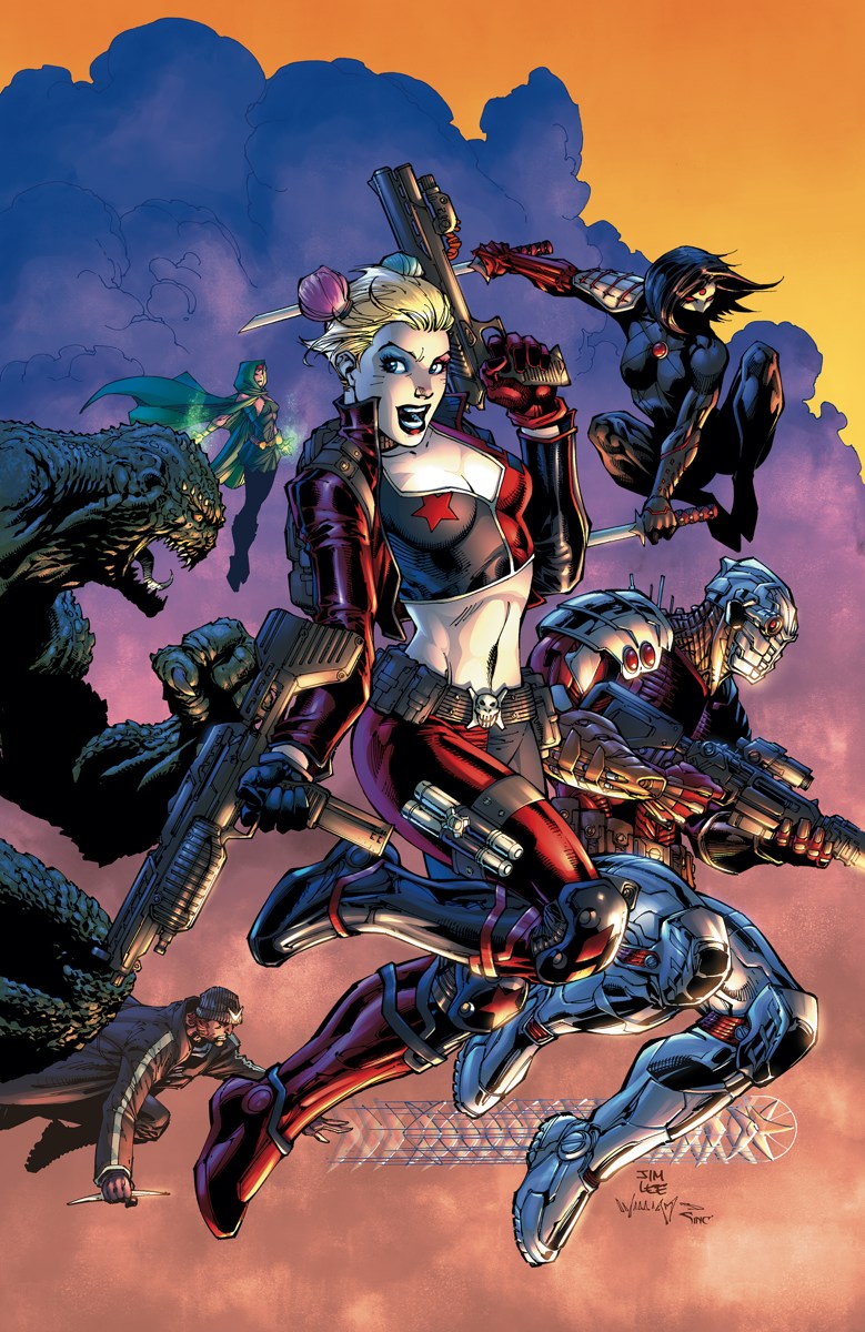 Suicide Squad #2, copertina di Jim Lee