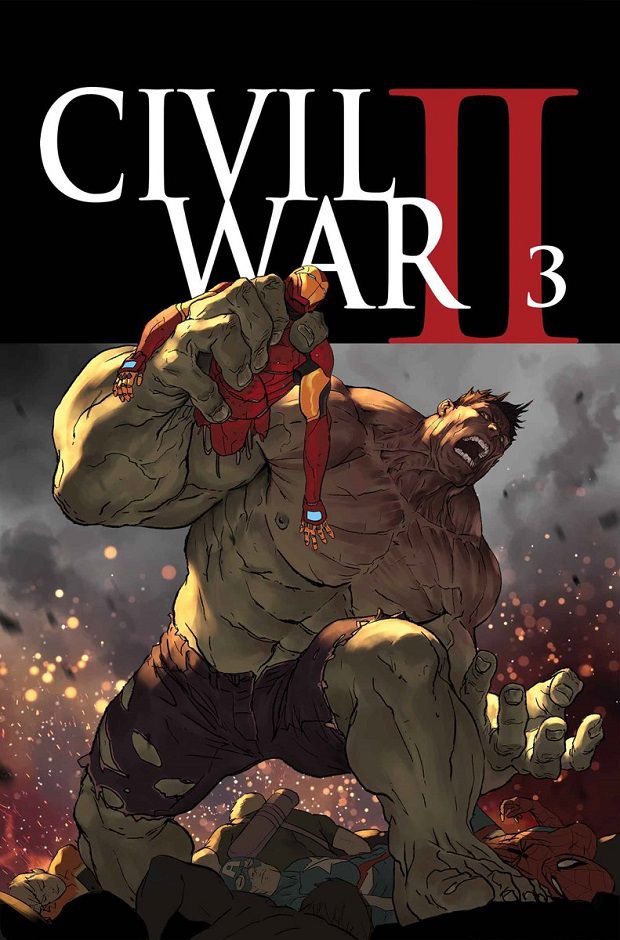 04. Civil War II #3, di Brian M. Bendis e David Marquez, copertina di Marko Djurdjevic - Marvel