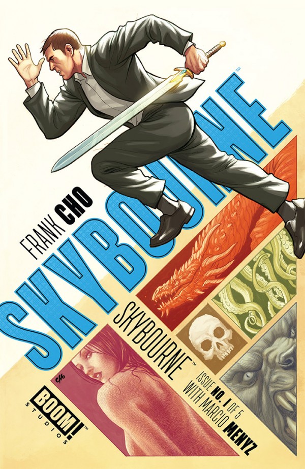 Skybourne #1, copertina di Frank Cho