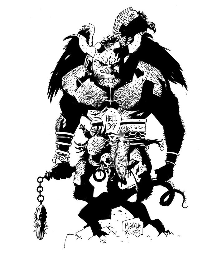 Hell Boy di Mike Mignola (1991)