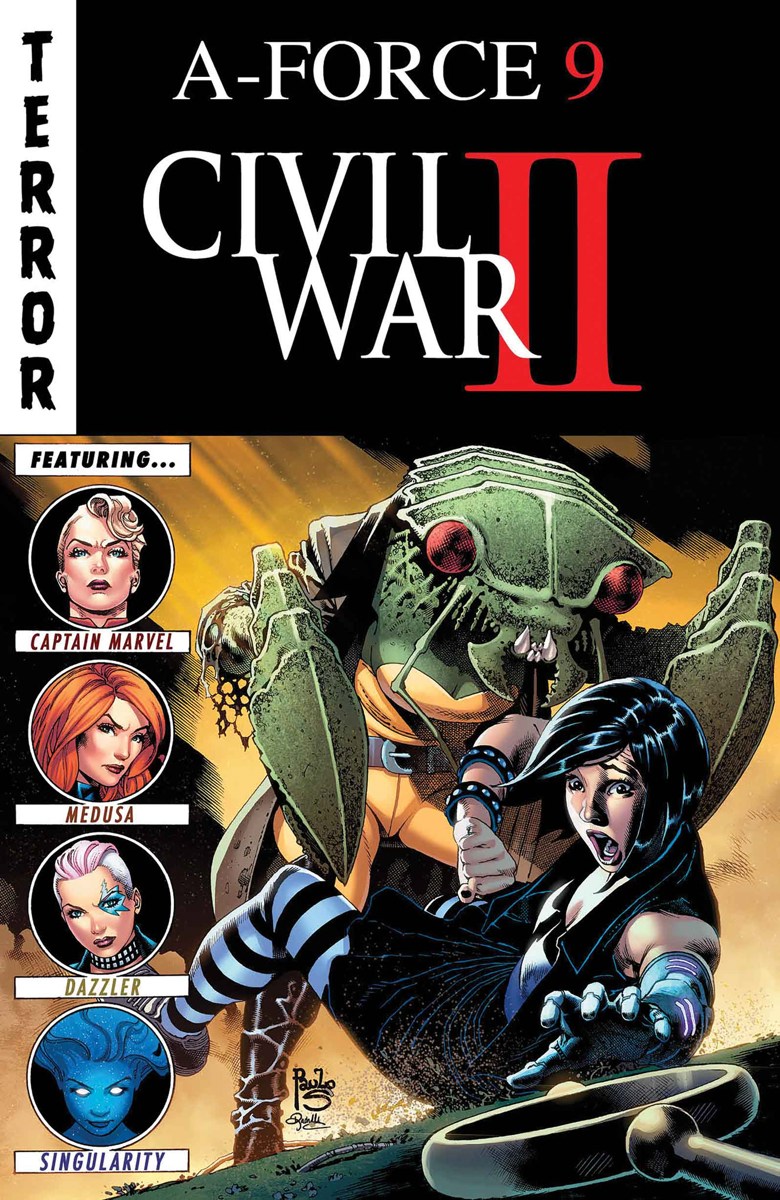 A-Force 09, copertina di Paulo Siqueira