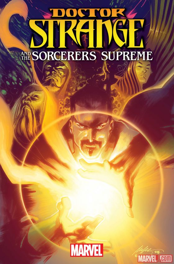 Doctor Strange and The Sorcerers Supreme #1, copertina di Raphael Albuquerque