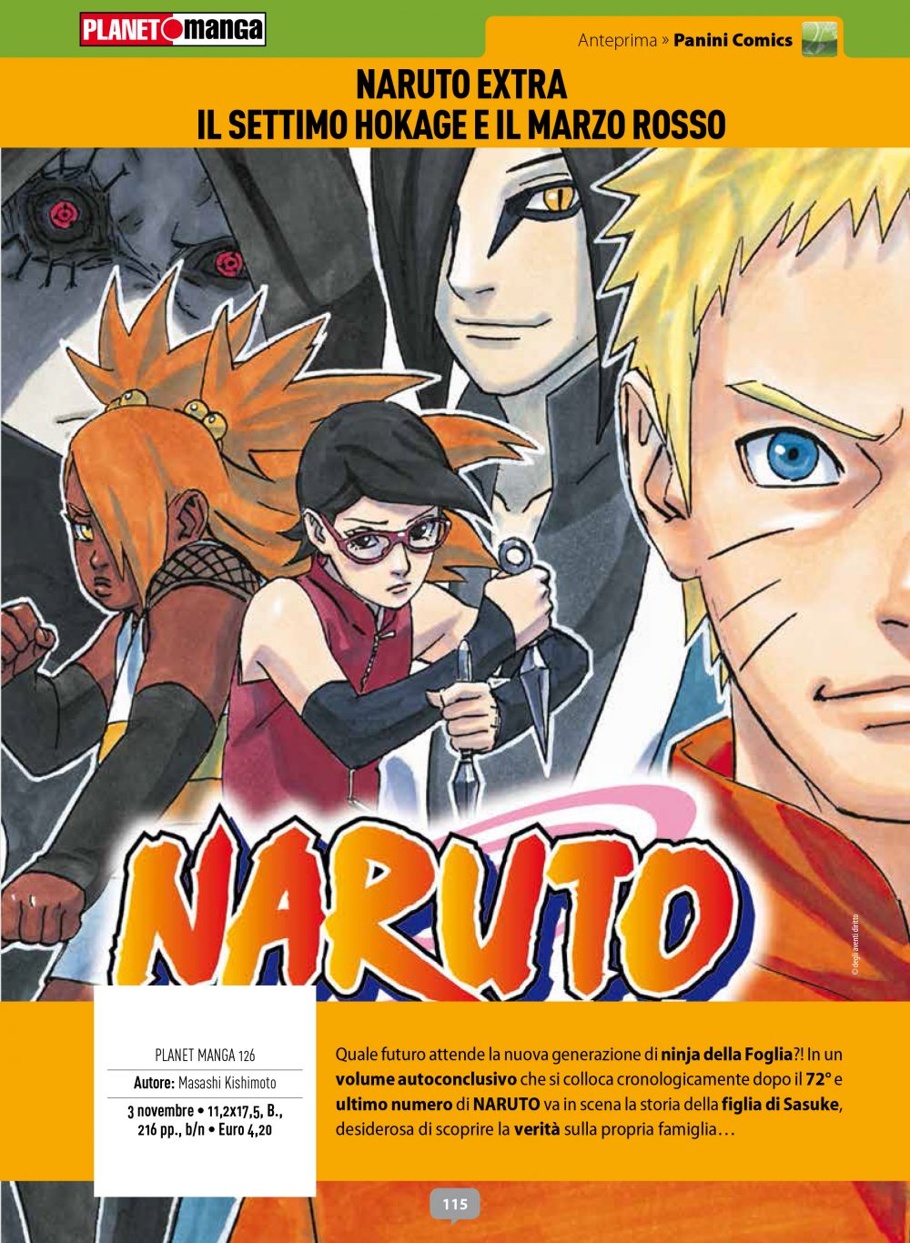 Naruto Extra - Il Settimo Hokage e il Marzo Rosso