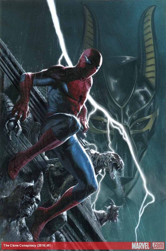 The Clone Conspiracy #1, copertina di Gabriele Dell'Otto