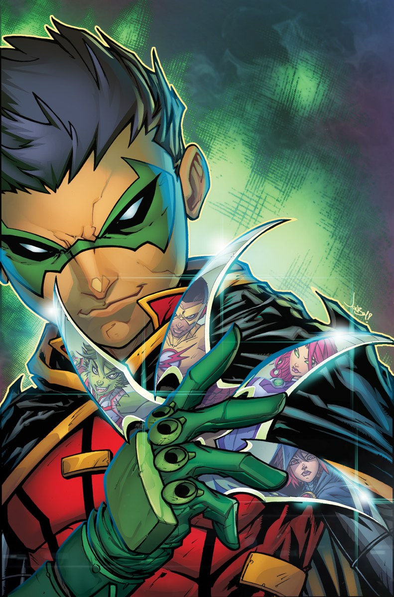 Teen Titans #1, copertina di Jonboy Meyers