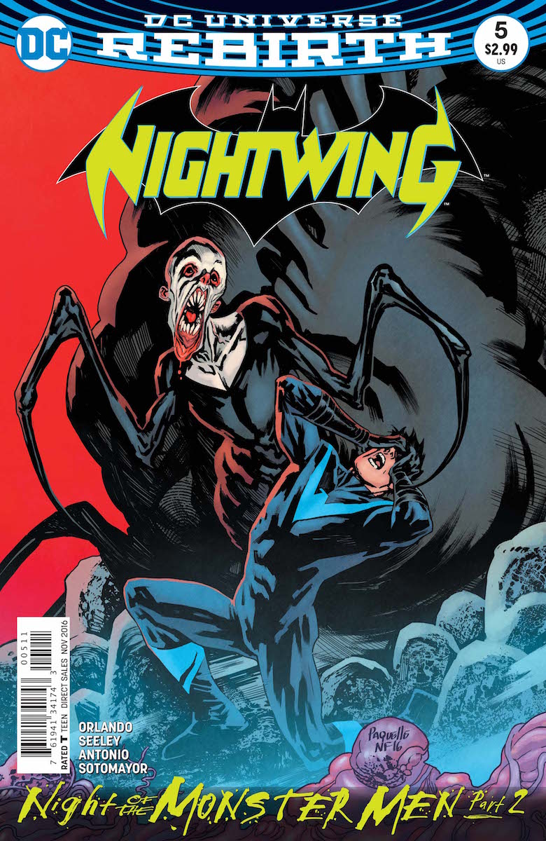 Nightwing #5, copertina di Yanick Paquette