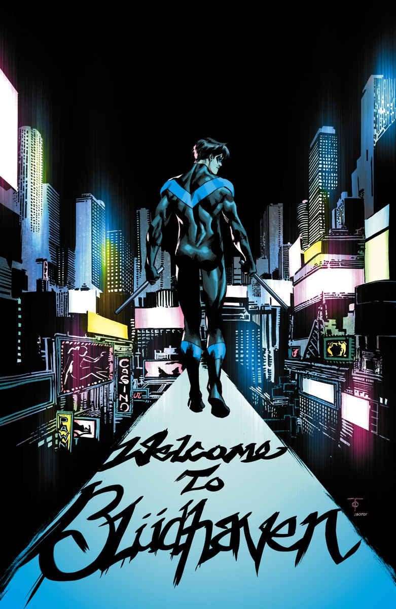 Nightwing #10, copertina di Javier Fernandez