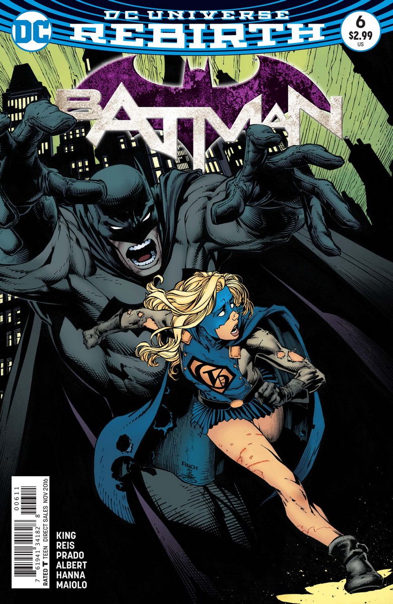 Batman #6, copertina di David Finch