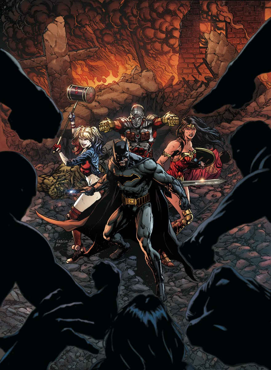 Justice League vs. Suicide Squad #1, copertina di Jason Fabok