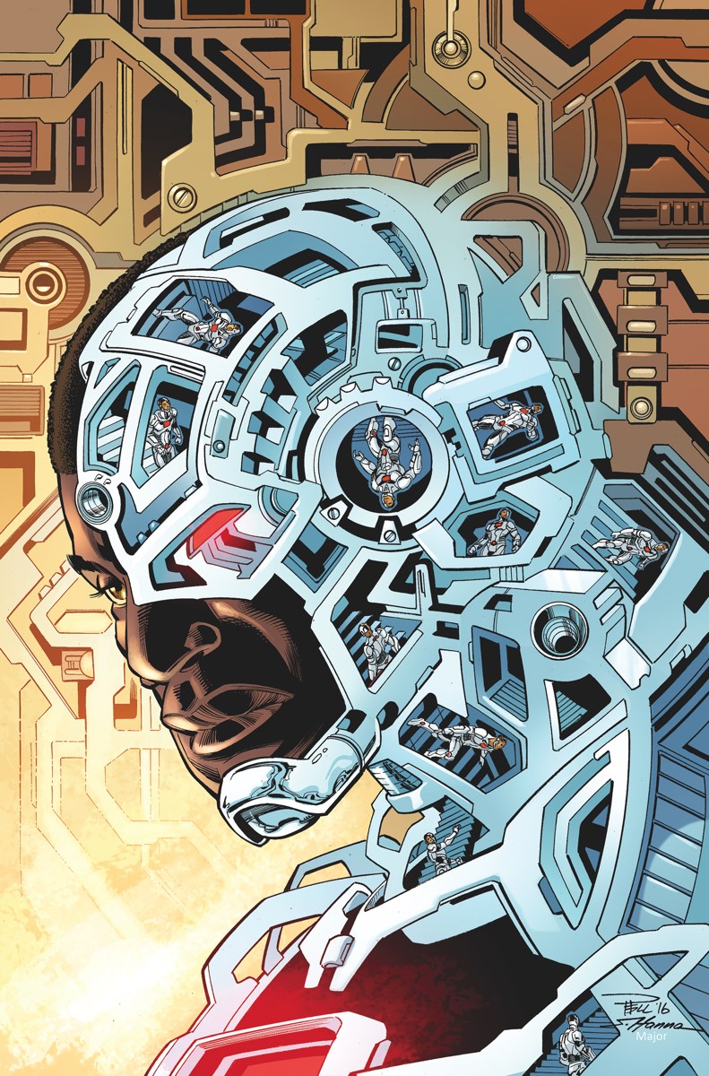 Cyborg #4, copertina di Paul Pelletier