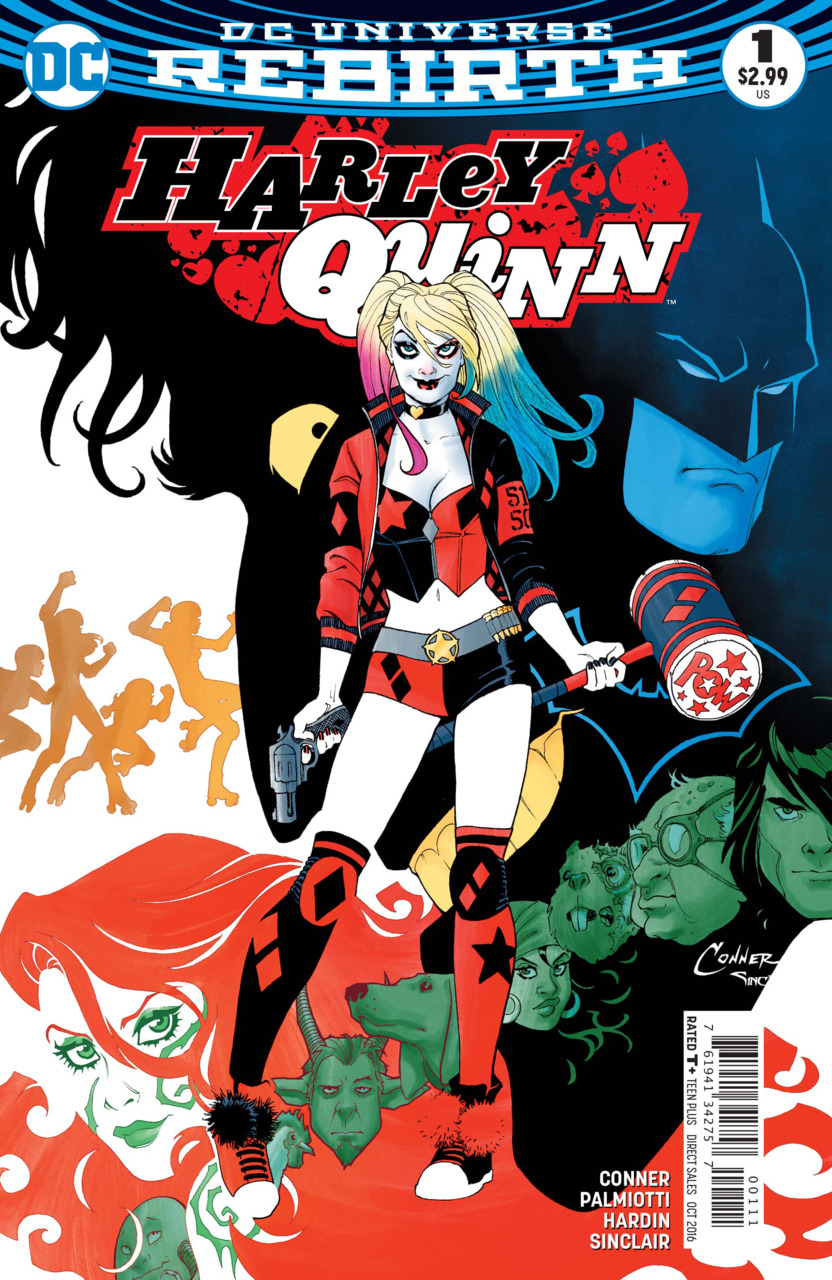 01. Harley Quinn #1, di Amanda Conner, Jimmy Palmiotti e Chad Hardin, copertina di Amanda Conner - DC Comics