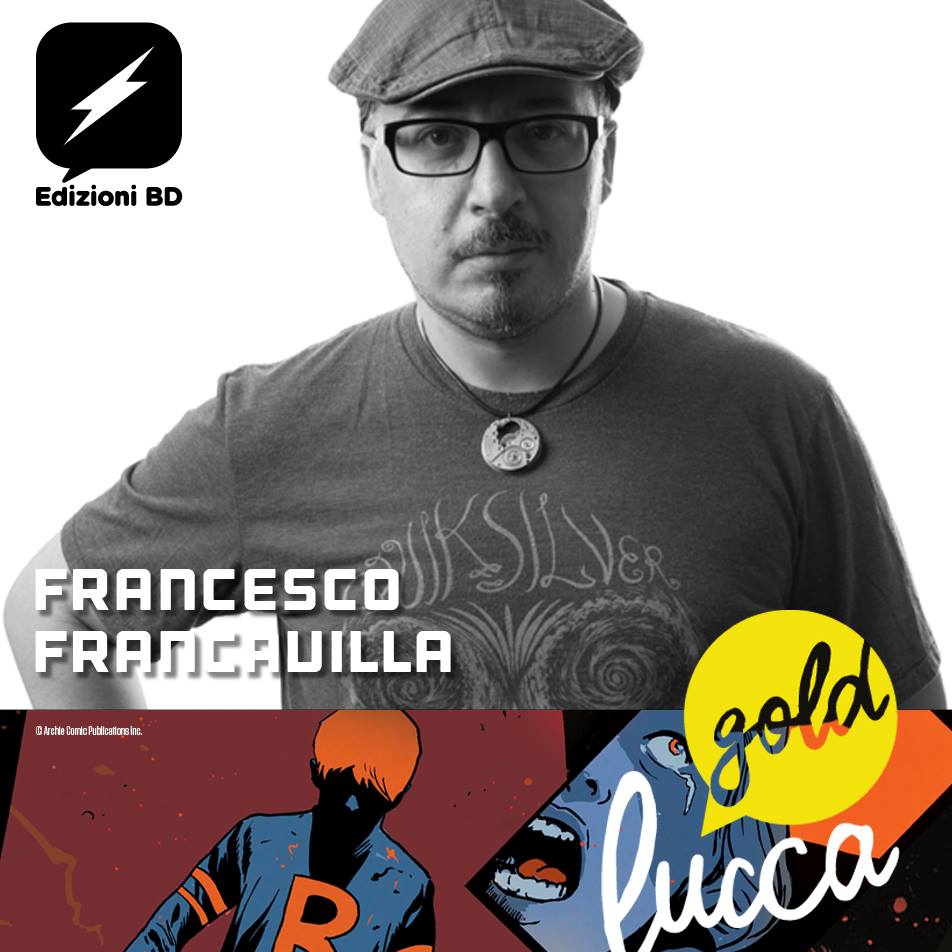 Edizioni BD: Francesco Francavilla a Lucca Comics & Games 2016