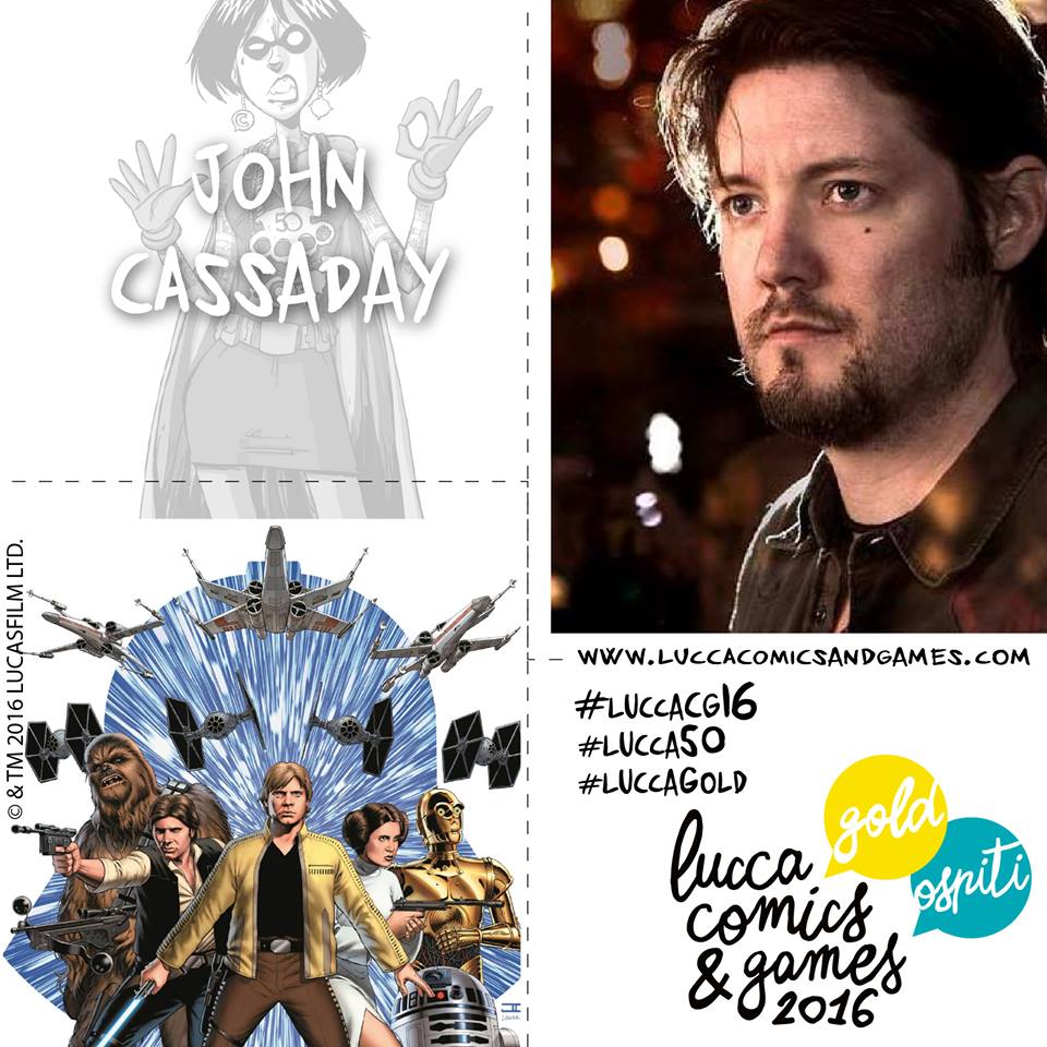 John Cassaday a Lucca Comics & Games 2016