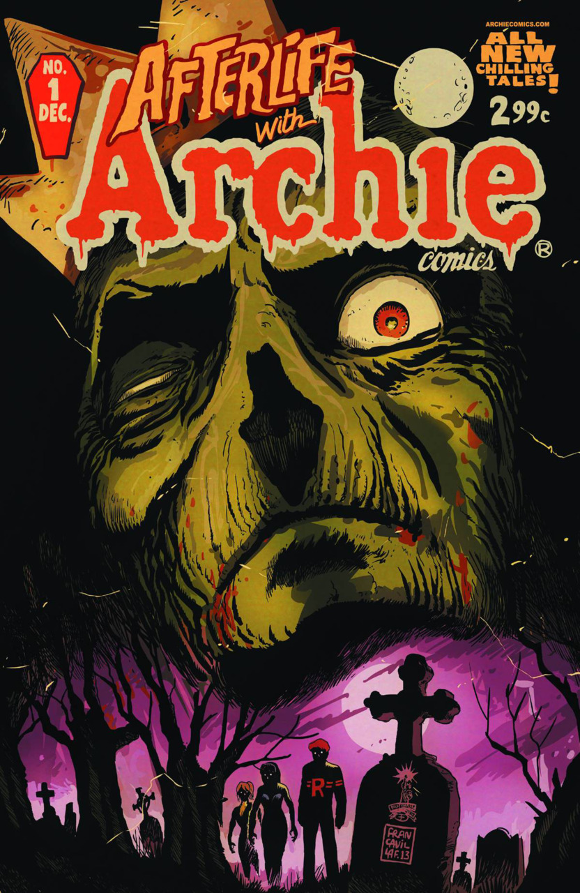 Afterlife with Archie #1, copertina di Francesco Francavilla