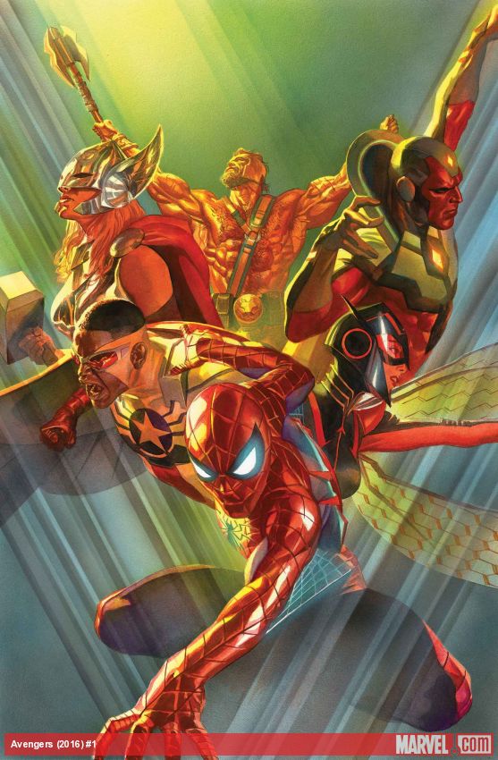 Avengers #1, copertina di Alex Ross