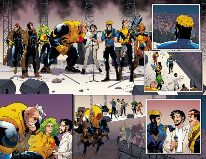 X-Men '92 #7, anteprima 01