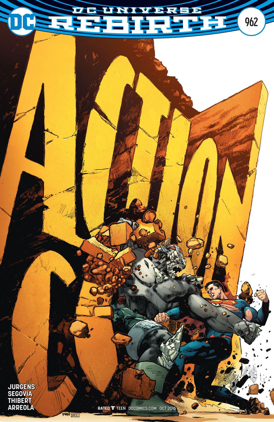 Action Comics #962, copertina di Clay Mann