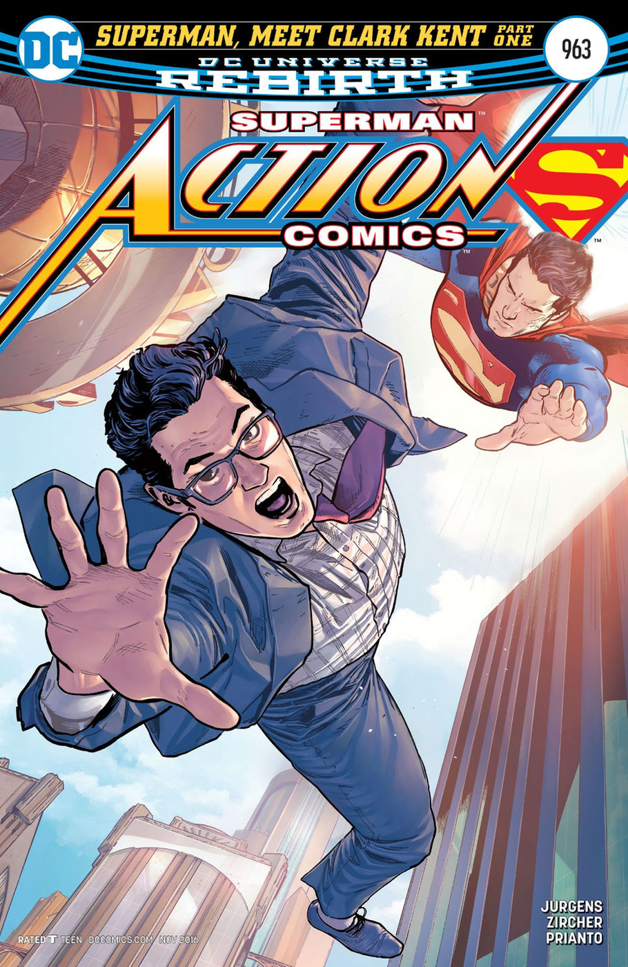 Action Comics #963, copertina di Clay Mann