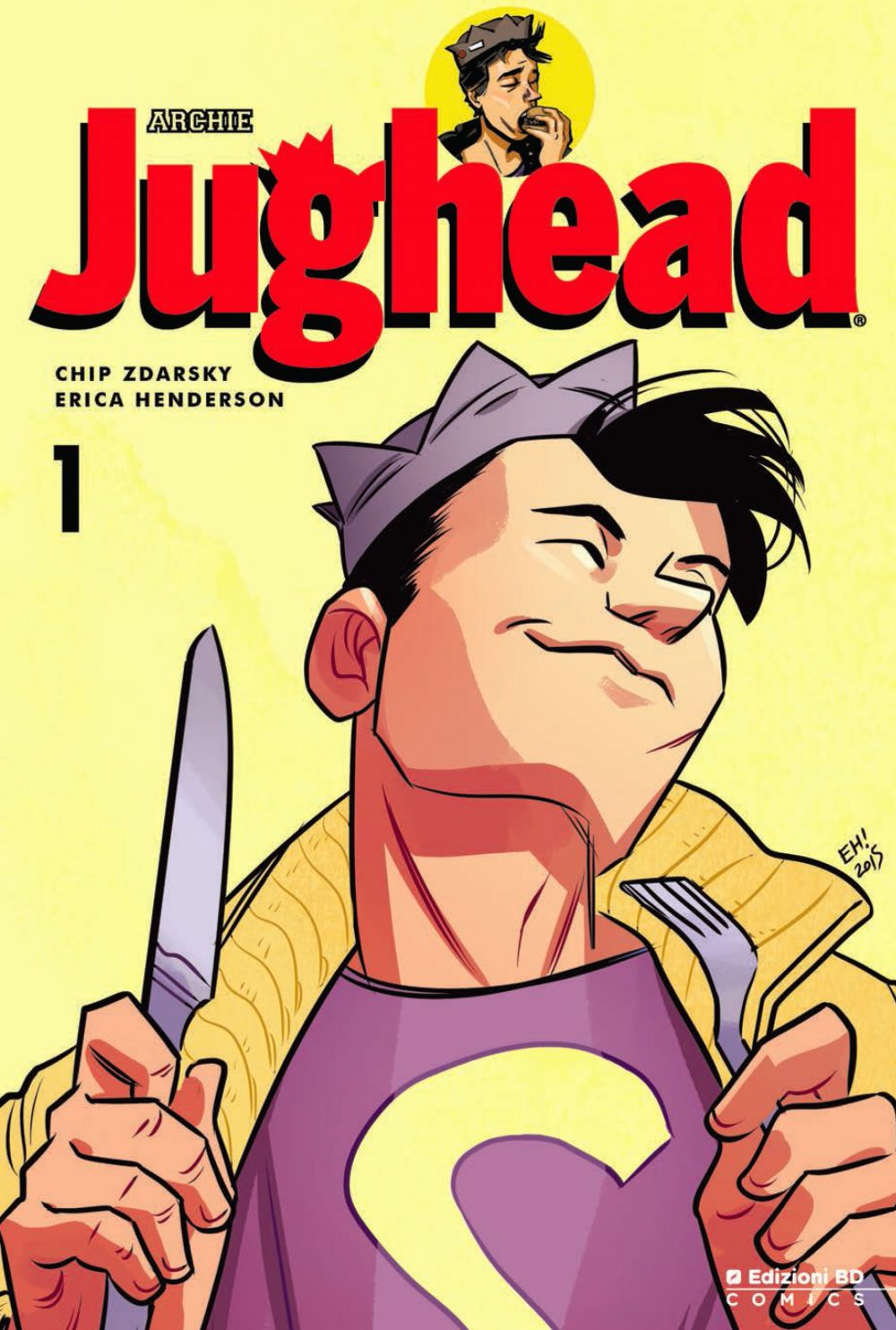 Jughead vol. 1, copertina di Erica Henderson