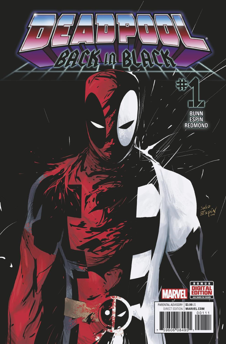 Deadpool Back In Black, copertina di Salva Espin